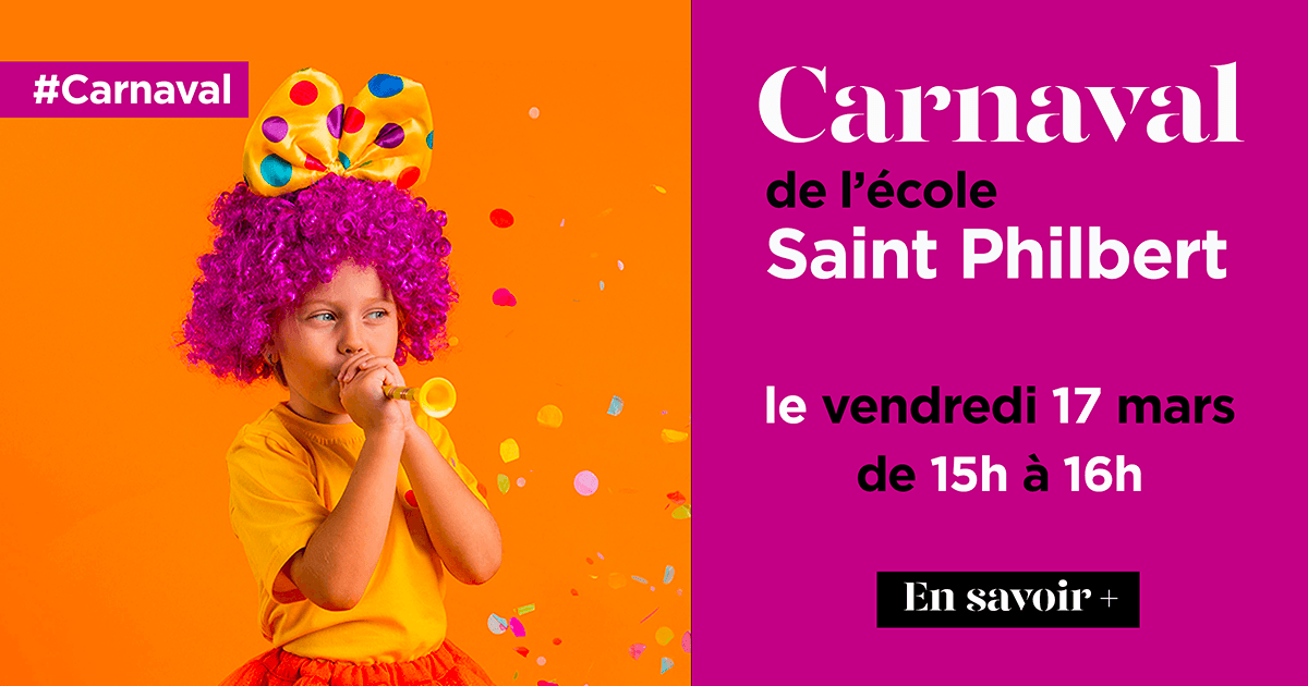 Carnaval école Saint Philbert 17 mars